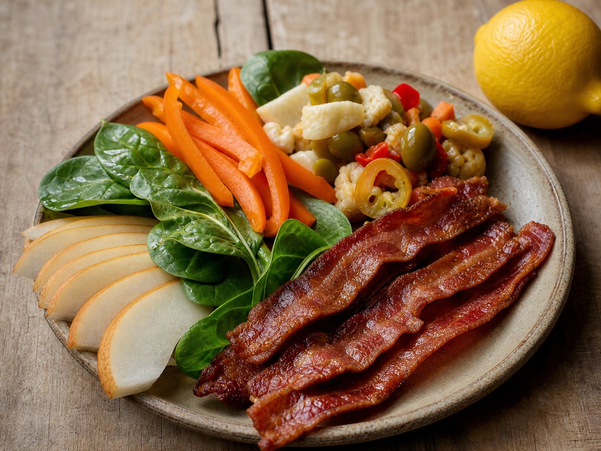 Turkey Bacon as a Seasoning Fizzle